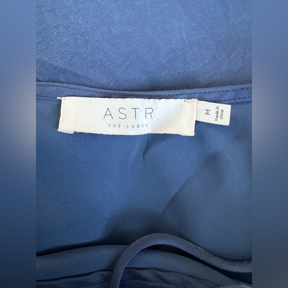 ASTR the Label Cowl Neck Satin Midi Slip-dress, Size M - Picture 12 of 13